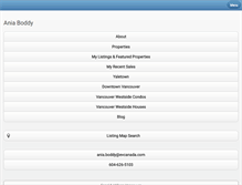 Tablet Screenshot of aniaboddy.com